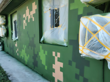 嘉定海洋 / 林地场景数码伪装